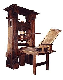 Invención de la Imprenta