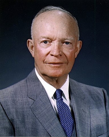 Dwight D. Eisenhower is inaugurated
