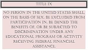 The Passage of Title IX