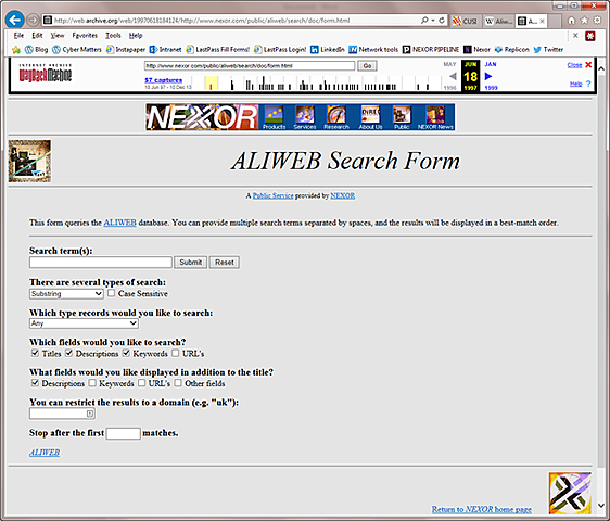 Nace Aliweb