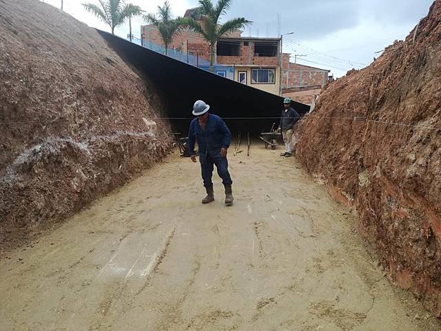 RELLENO CON MATERIAL GRANULAR