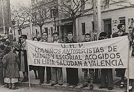 Traslado del gobierno de Largo Caballero a Valencia.