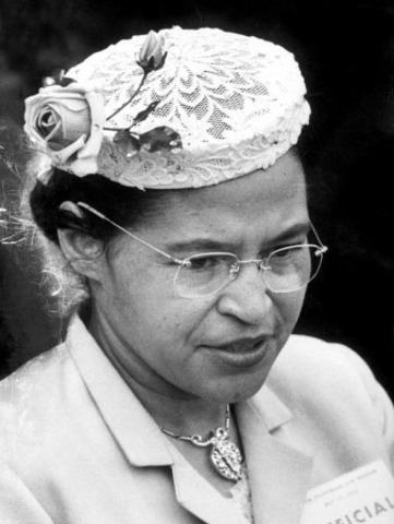 Rosa Parks was born