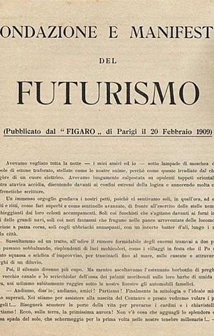 Manifest futurista