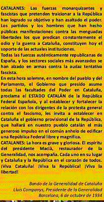 Proclamación del Estado Catalán de 1934