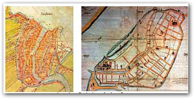 Ámsterdam y Dordrecht por Jacob van Deventer