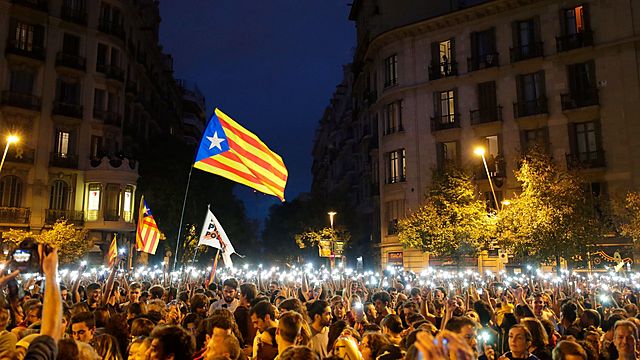 Demonstraciones en Cataluña