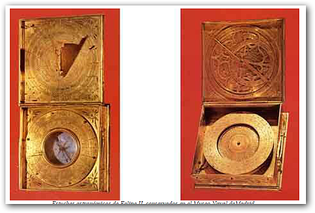 Estuches astronómicos de Felipe II