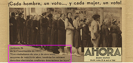 El sufragio femenino (1933)