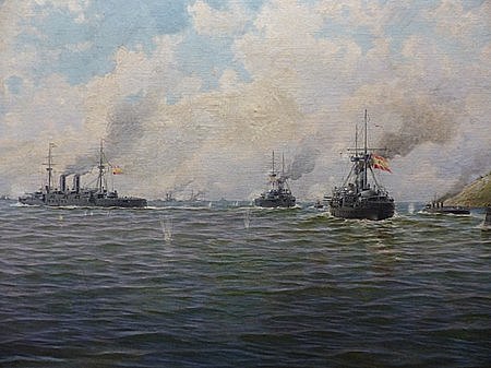 BATALLA NAVAL DE SANTIAGO DE CUBA