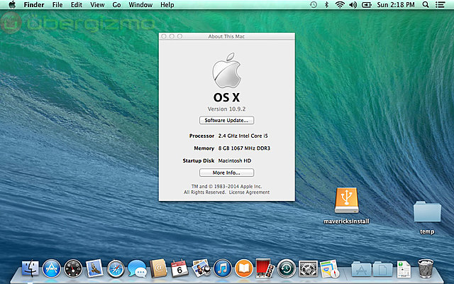Mavericks OS