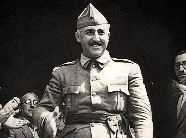 Nombramiento del general Franco