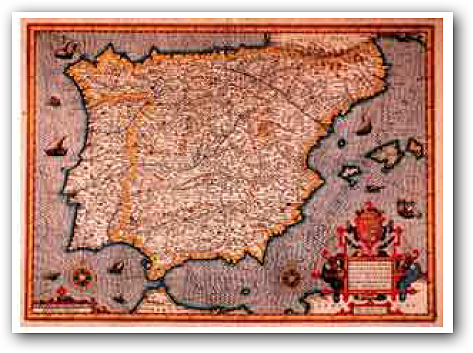 J. Hondius y su mapa de España. Amsterdam 1613