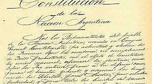 Sancion de la Constitucion