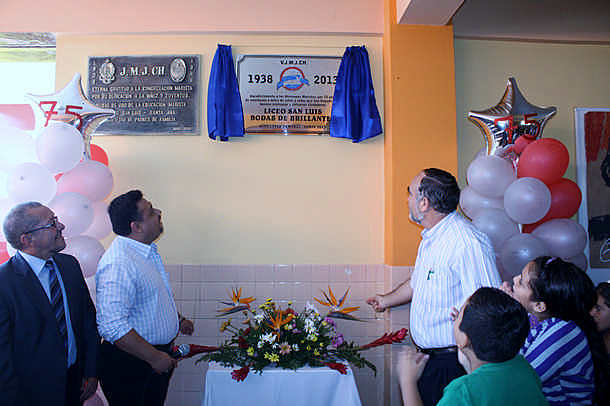 Celebración de 75 años de presencia marista en Santa Ana