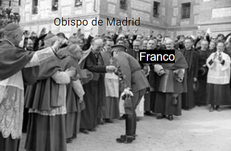 El vaticano reconoce a Franco