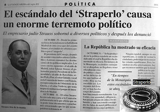 El escándalo del Estraperlo