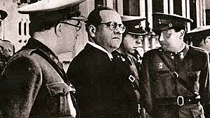 Abandono de Barcelona del gobierno de Negrín.