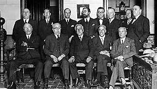 Formación del segundo gobierno de Azaña.