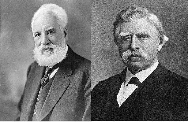 Alejandro Graham Bell y David Hughes