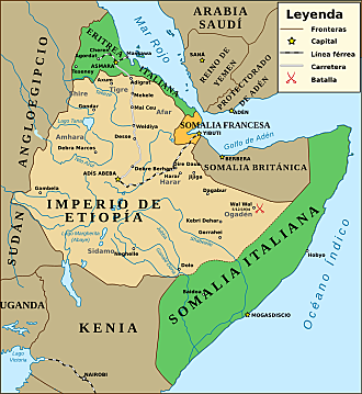 Finaliza guerra de la conquista de Etiopia