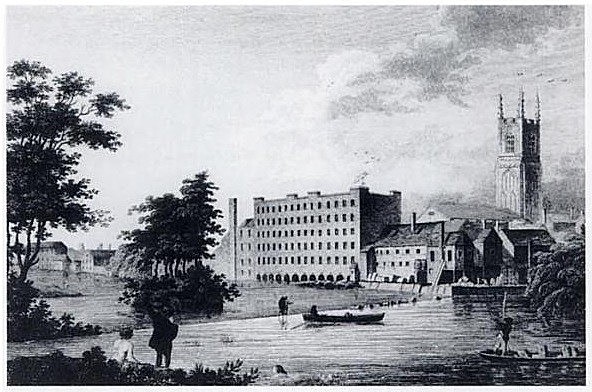 The first factory opened by Lombe