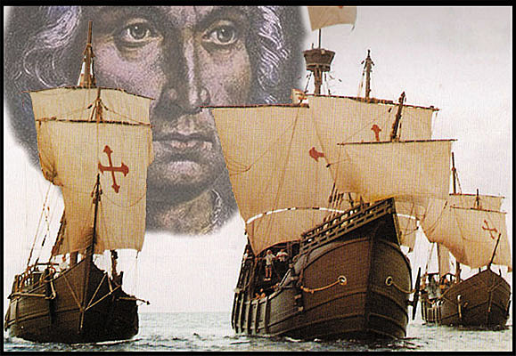 SE EMBARCA POR PRIMERA VEZ HACIA EL NUEVO MUNDO