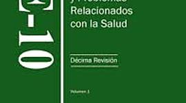 Timeline: CIE 10 (Clasificación internacional de enfermedades, 10.ª edición) Enlace: