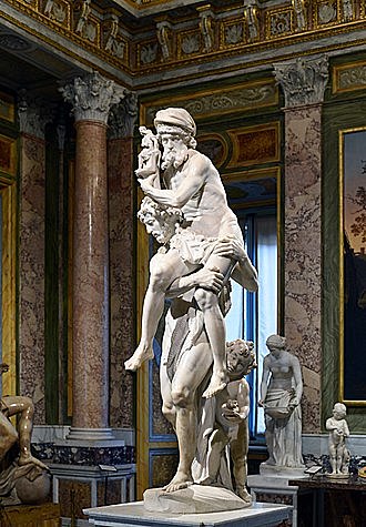 Eneas, Anquises y Ascanio