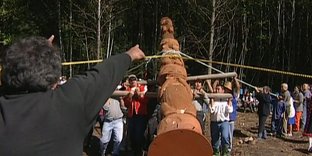 The Haisla Tribe Successfully Got the G'psgolox Pole Back in Their Possession