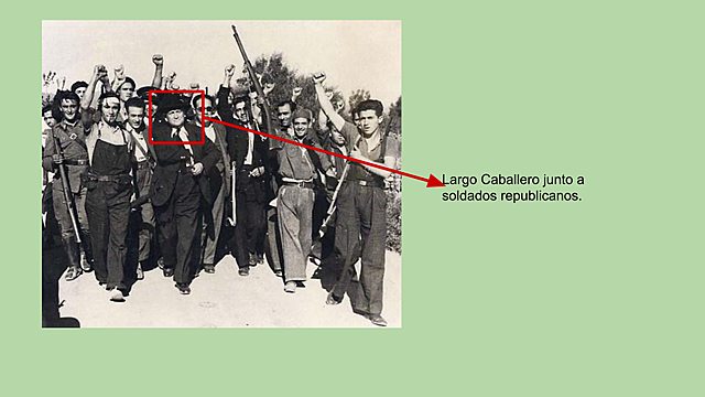 Gobierno de Largo Caballero.