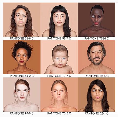 Emmie "work in progress"/ Humanae d'Angélica Dass, photographie, photoshop, Brésil