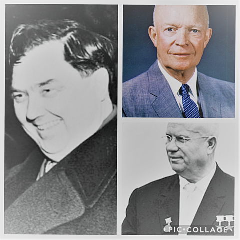 Dwight D. Eisenhower - Gueorgui Malenkov - Nikita Jrushchov