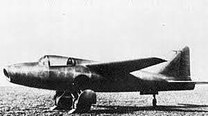 The first jet aircraft.