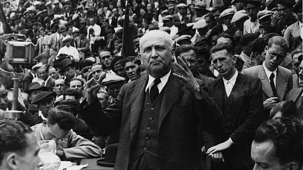 El socialista Francisco Largo Caballero, Presidente del Gobierno de la República.