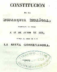 CONSTITUCIÓN DE 1837