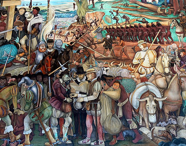 Primer avistamiento de indígenas.