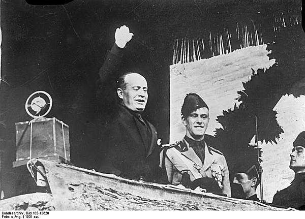 Mussolini als Diktator