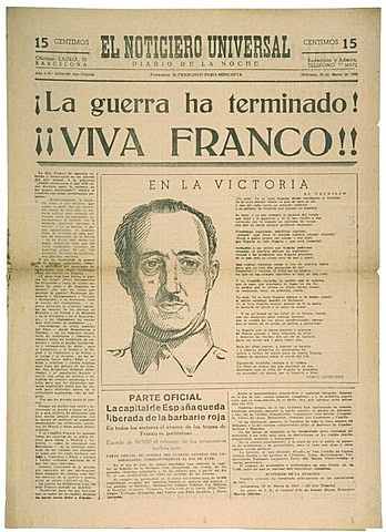 Fin de la Guerra Civil Española