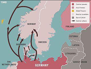 Ocupació de Dinamarca i Noruega
