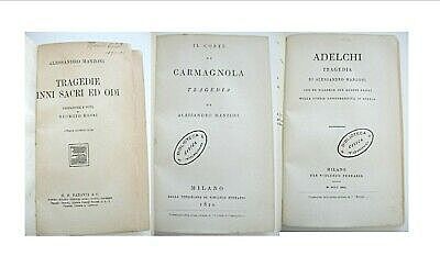 Conte di Carmagnola e Adelchi (1816-1822)