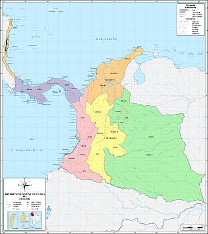 REPÚBLICA DE COLOMBIA 1824