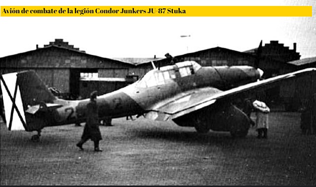 Apoyo de parte de Alemania,la Legión Condor