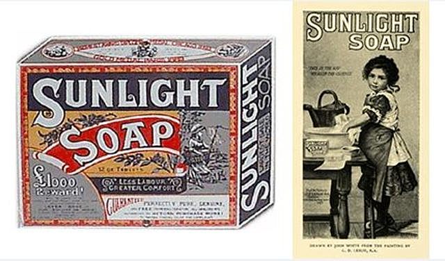 Primer envase con marca e imagen