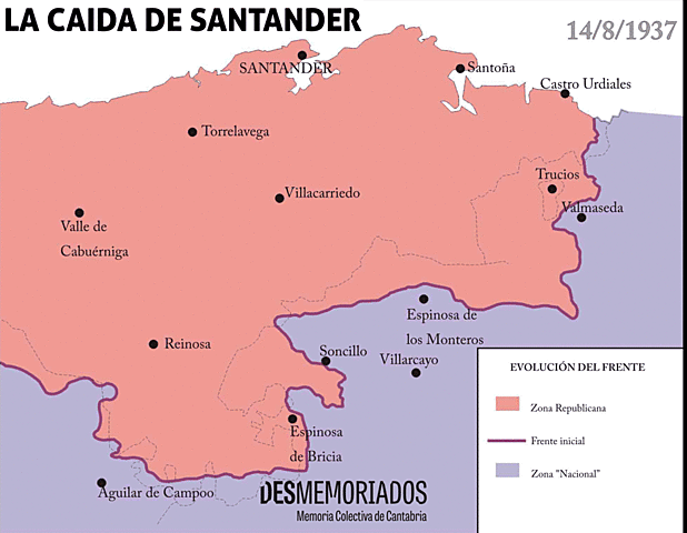 Toma de Santander.