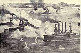 Destruction of the Spanish Fleet in Cuba