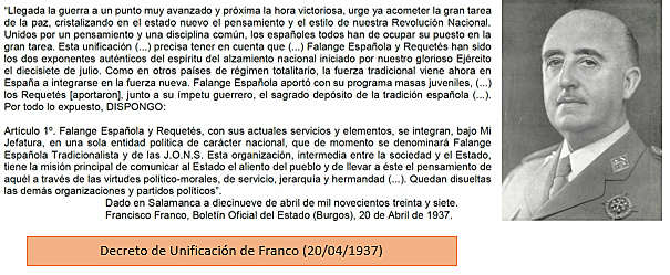 Decreto de unificación