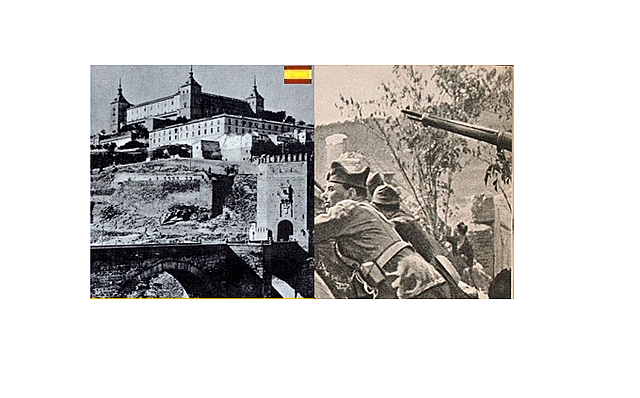 Conquista Toledo y liberación alcázar.