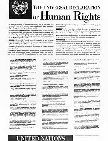 Declaración Universal de los DERECHOS HUMANOS