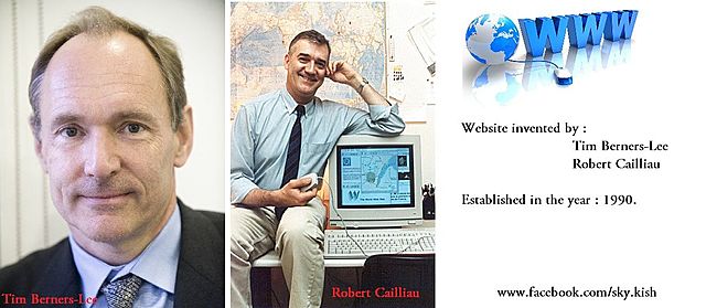 Tim Berners y Robert Cailliau